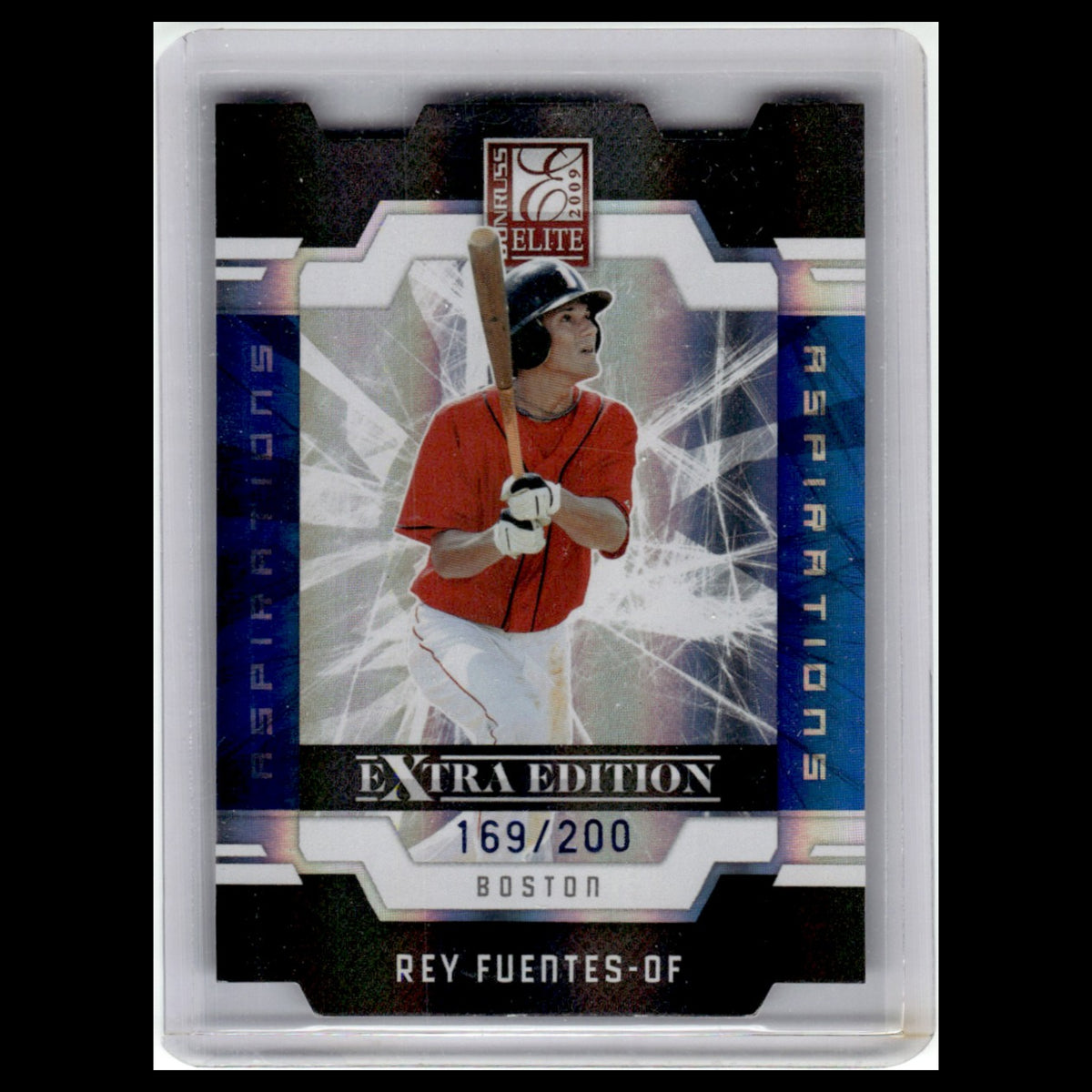 Rey Fuentes /200 #26 2009 Donruss Elite Extra Edition Aspirations Die Cut Card