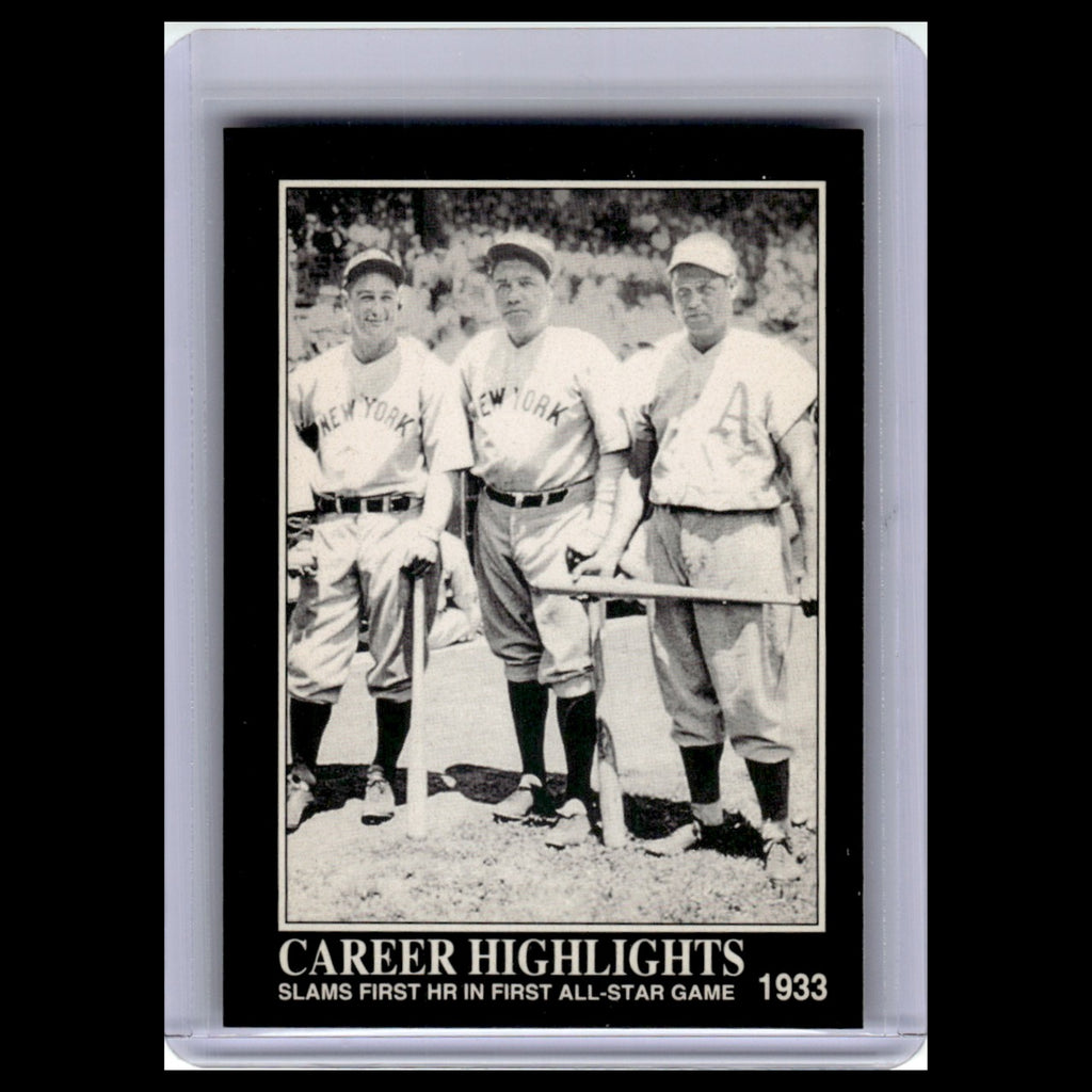 Babe Ruth #89 1992 Megacards Babe Ruth Collection New York Yankees Baseball Card