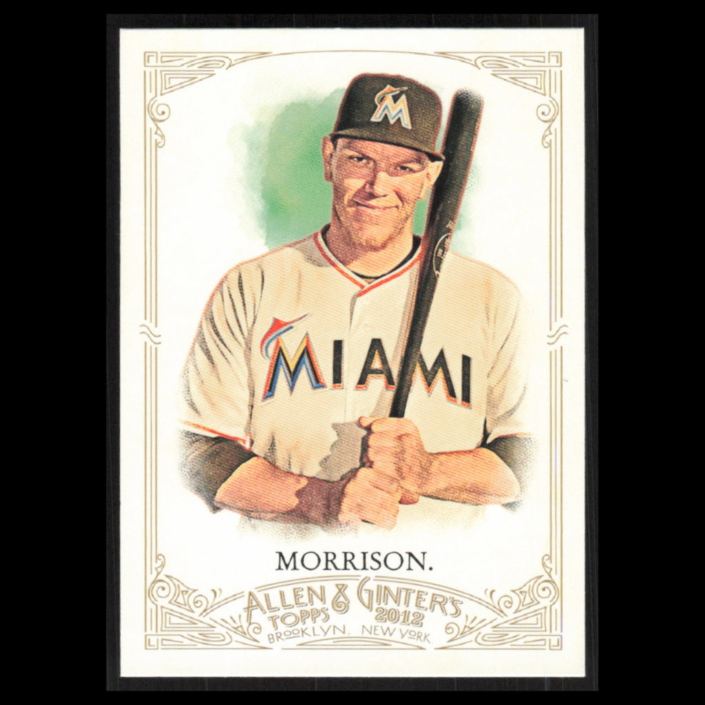 Logan Morrison #326 2012 Topps Allen - Ginter Miami Marlins Baseball Card MLB NM