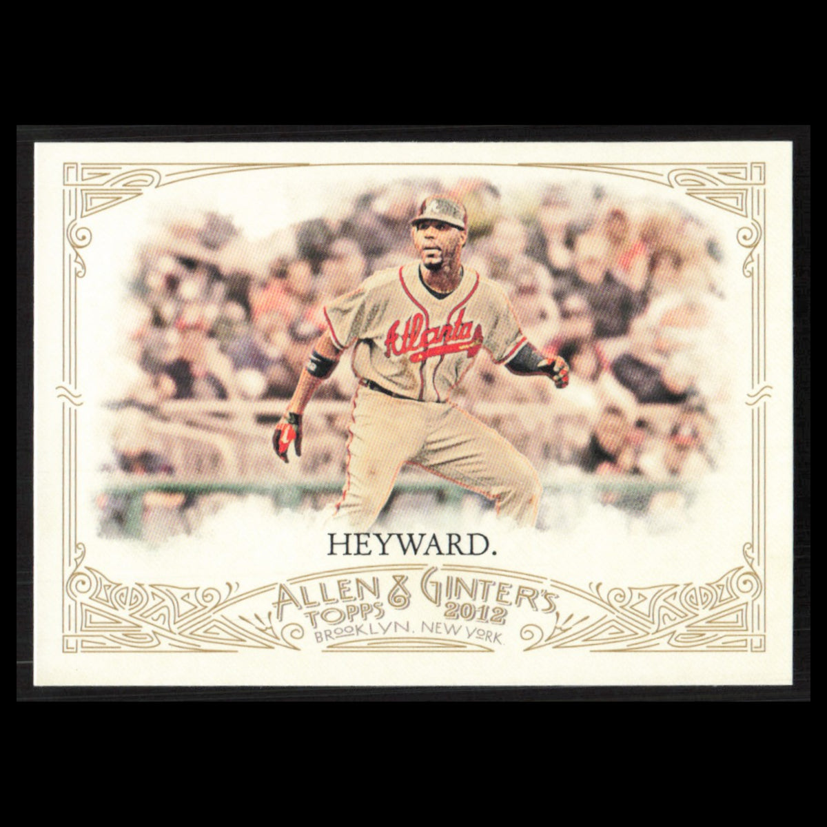 Jason Heyward #317 2012 Topps Allen - Ginter Atlanta Braves Baseball Card MLB NM