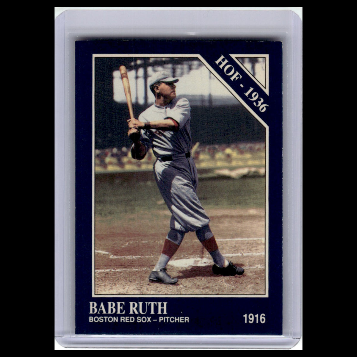 Babe Ruth #4 1992 The Sporting News Boston Red Sox Baseball Card MLB NM