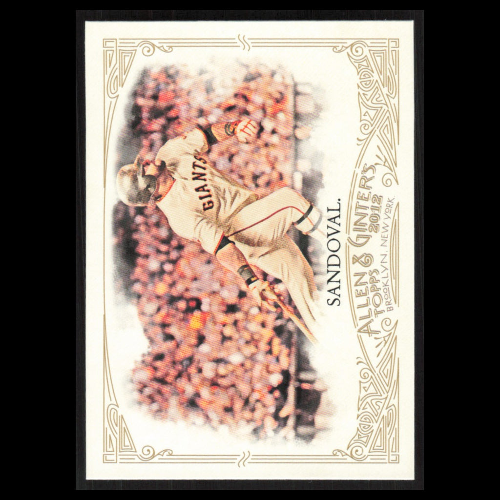 Pablo Sandoval #38 2012 Topps Allen - Ginter San Francisco Giants Baseball Card