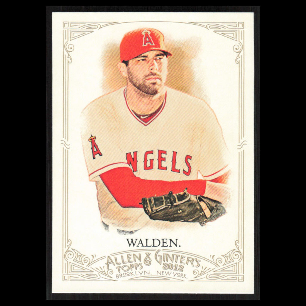 Jordan Walden #48 2012 Topps Allen - Ginter Los Angeles Angels Baseball Card MLB