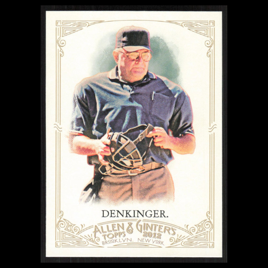 Don Denkinger #51 2012 Topps Allen - Ginter Umpire Baseball Card MLB NM