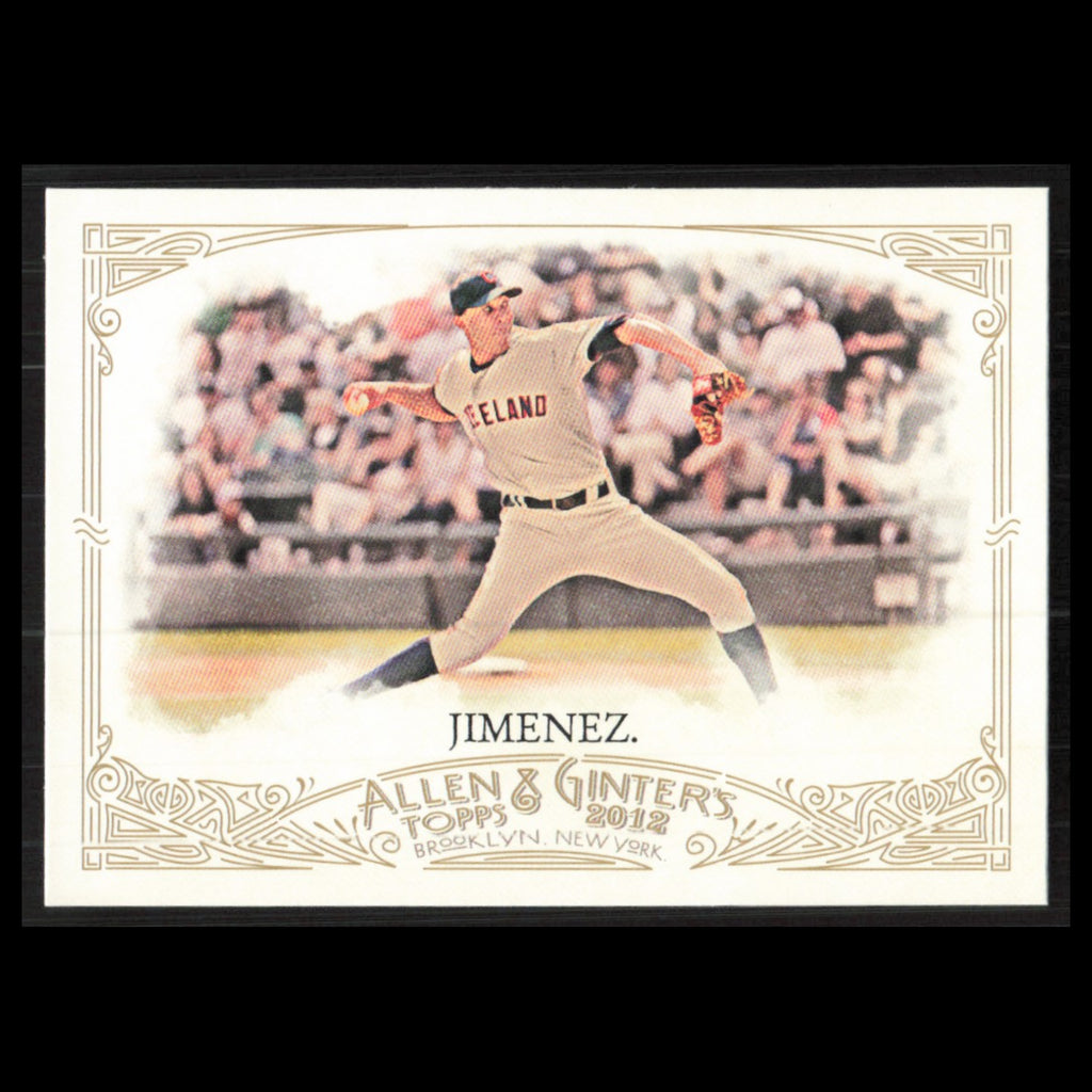 Ubaldo Jimenez #174 2012 Topps Allen - Ginter Cleveland Indians Baseball Card NM