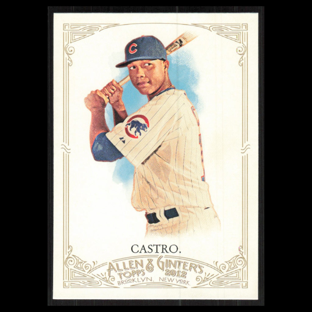 Starlin Castro #185 2012 Topps Allen - Ginter Chicago Cubs Baseball Card MLB NM