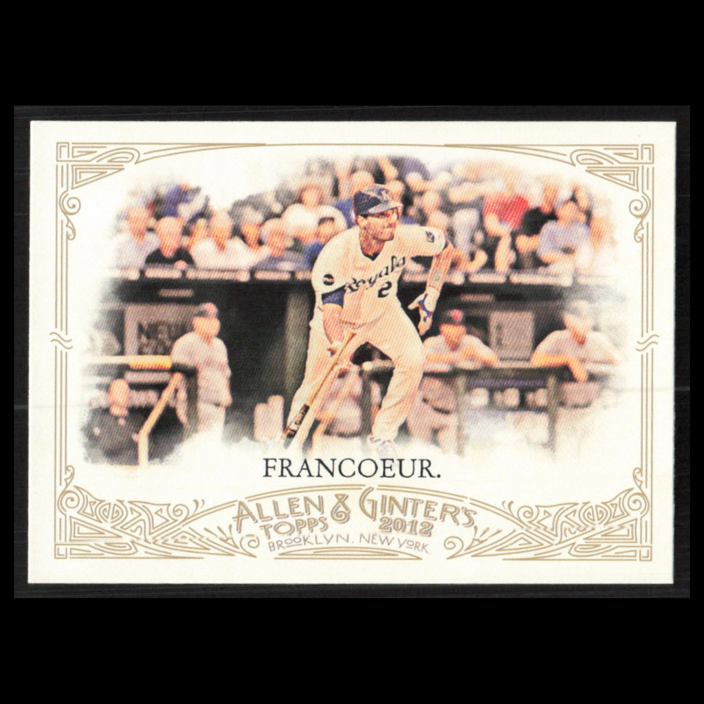 Jeff Francoeur #162 2012 Topps Allen - Ginter Kansas City Royals Baseball Card