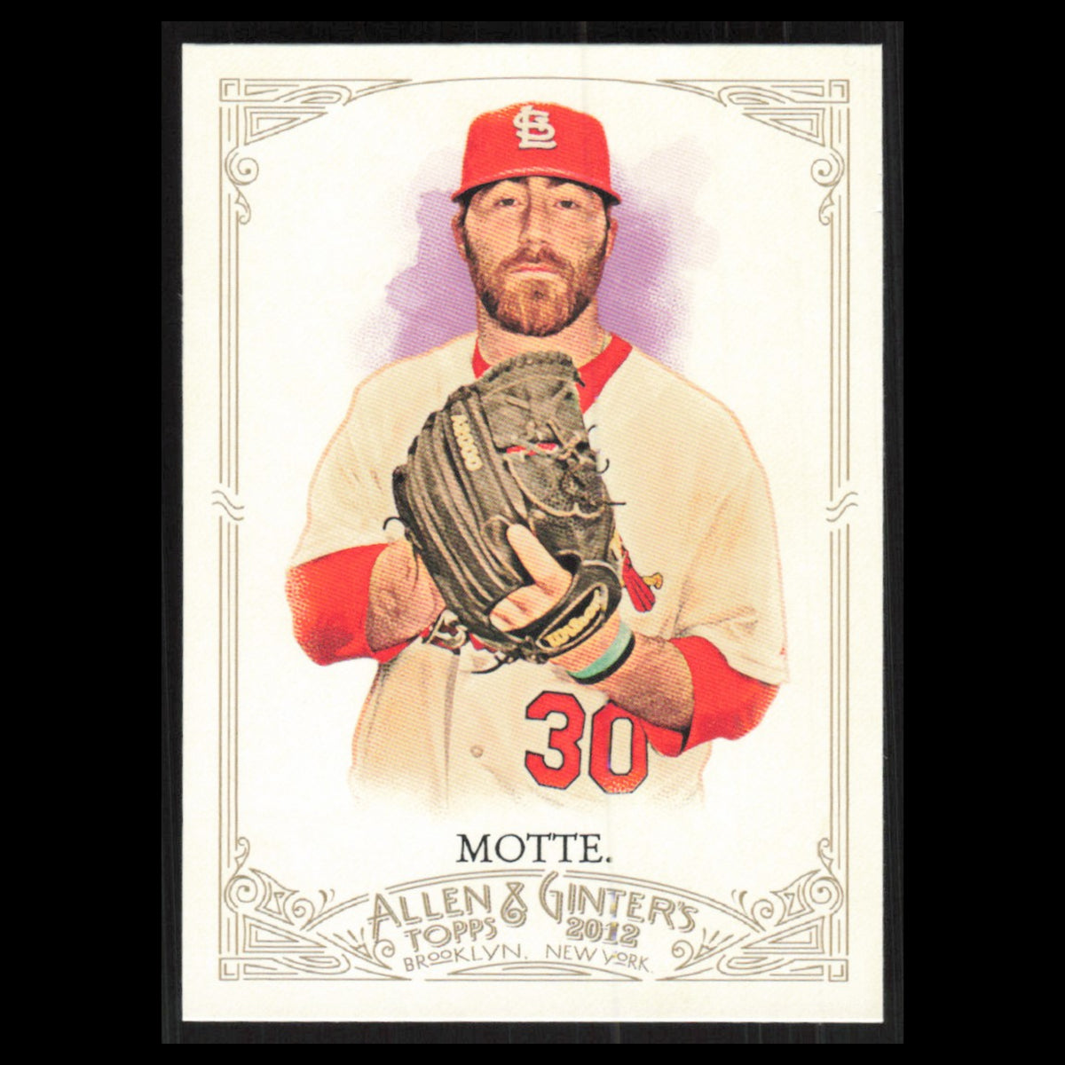 Jason Motte #263 2012 Topps Allen - Ginter St. Louis Cardinals Baseball Card MLB
