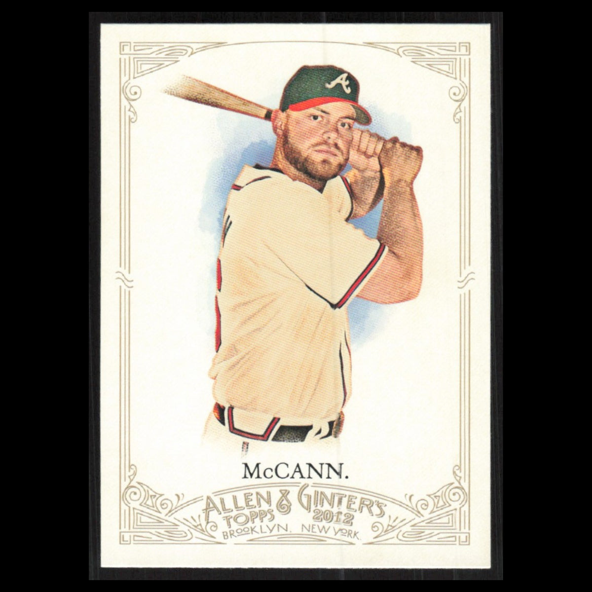 Brian McCann #264 2012 Topps Allen - Ginter Atlanta Braves Baseball Card MLB NM