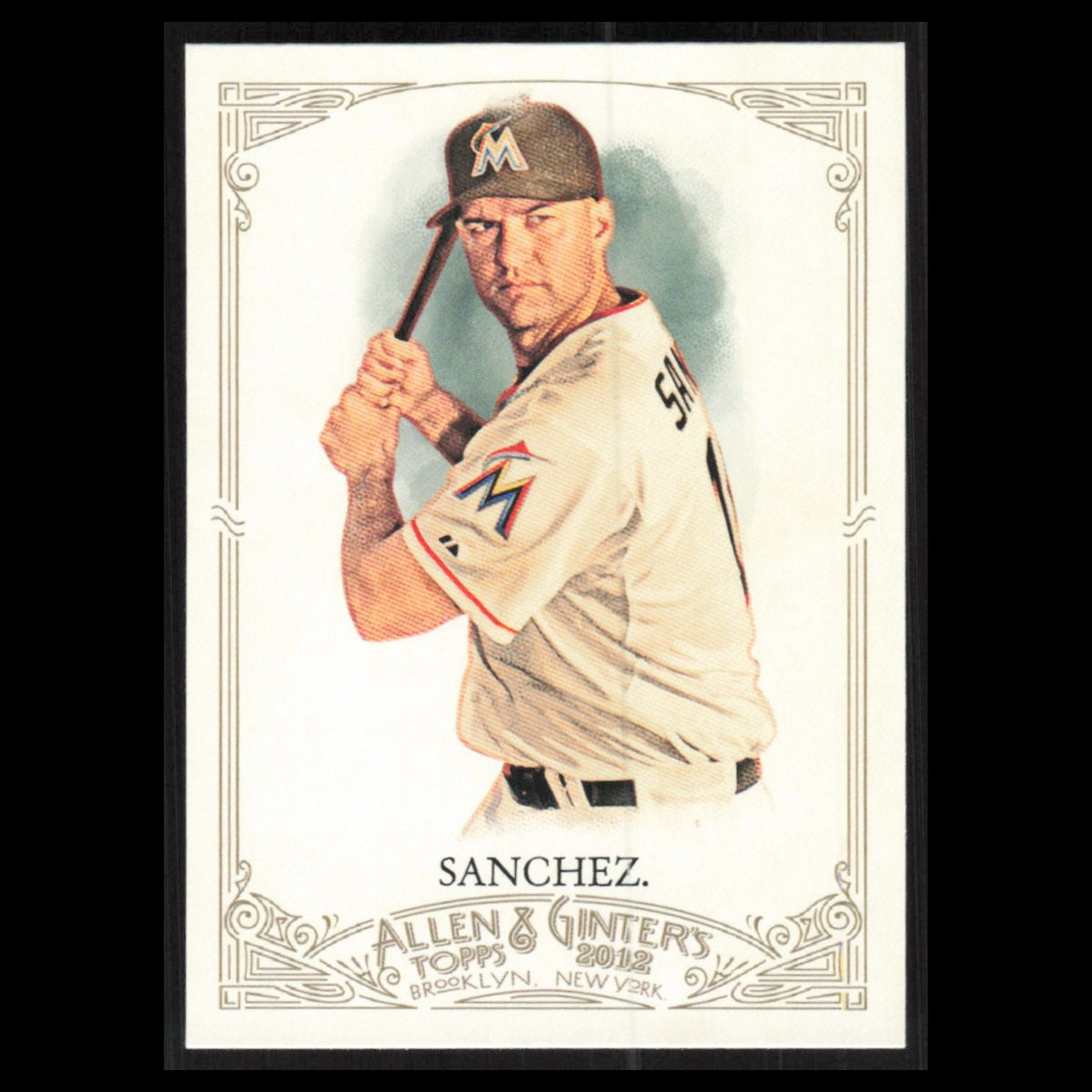 Gaby Sanchez #273 2012 Topps Allen - Ginter Miami Marlins Baseball Card MLB NM
