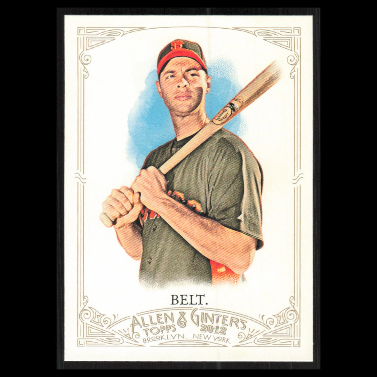 Brandon Belt #280 2012 Topps Allen - Ginter San Francisco Giants Baseball Card