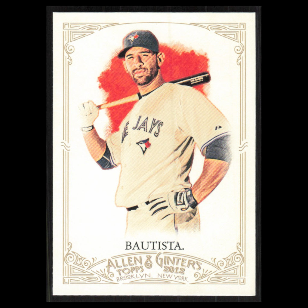 Jose Bautista #93 2012 Topps Allen - Ginter Toronto Blue Jays Baseball Card MLB