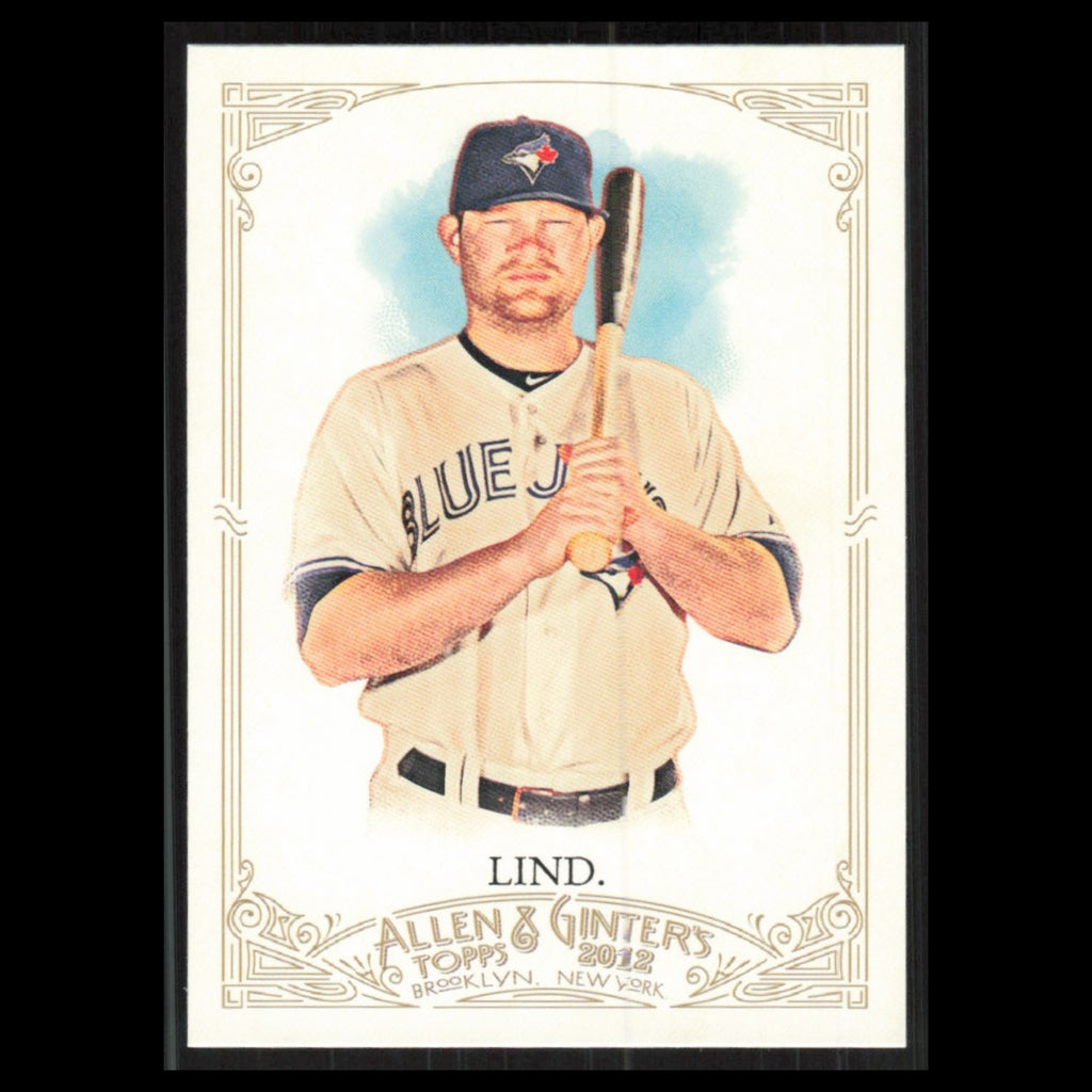 Adam Lind #123 2012 Topps Allen - Ginter Toronto Blue Jays Baseball Card MLB NM