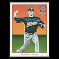 Vin Mazzaro Rookie #215 2009 Topps 206 Oakland Athletics Baseball Card MLB NM