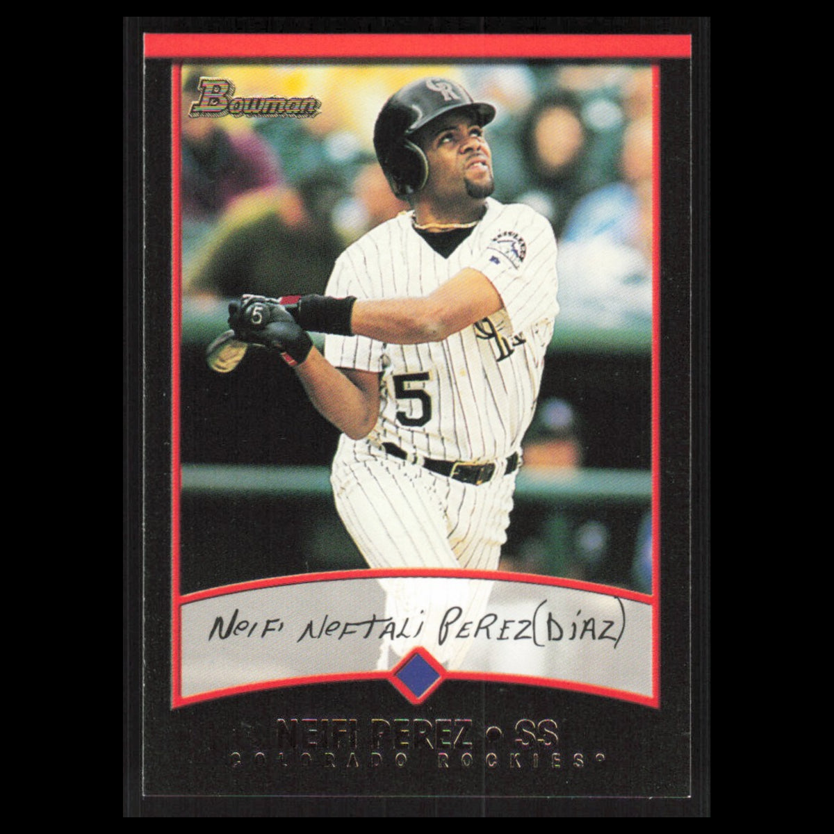 Neifi Perez #105 2001 Bowman Colorado Rockies Baseball Card MLB NM