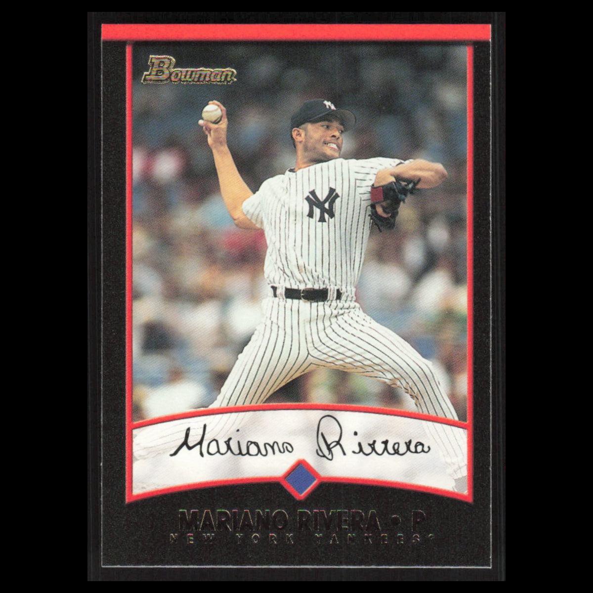 Mariano Rivera #131 2001 Bowman New York Yankees Baseball Card MLB NM