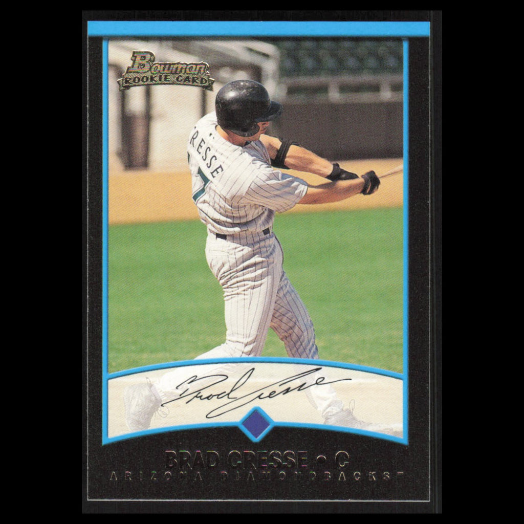 Brad Cresse #243 2001 Bowman Arizona Diamondbacks Baseball Card MLB NM