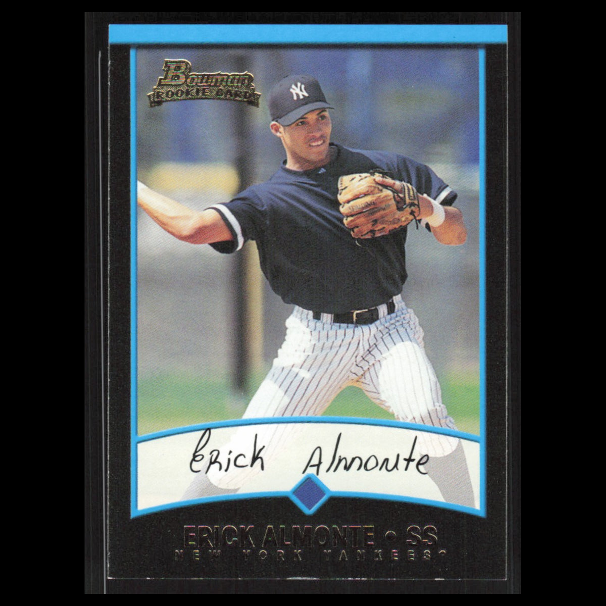 Erick Almonte Rookie #171 2001 Bowman New York Yankees Baseball Card MLB NM