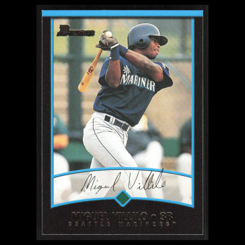 Miguel Villilo Rookie #202 2001 Bowman Seattle Mariners Baseball Card MLB NM