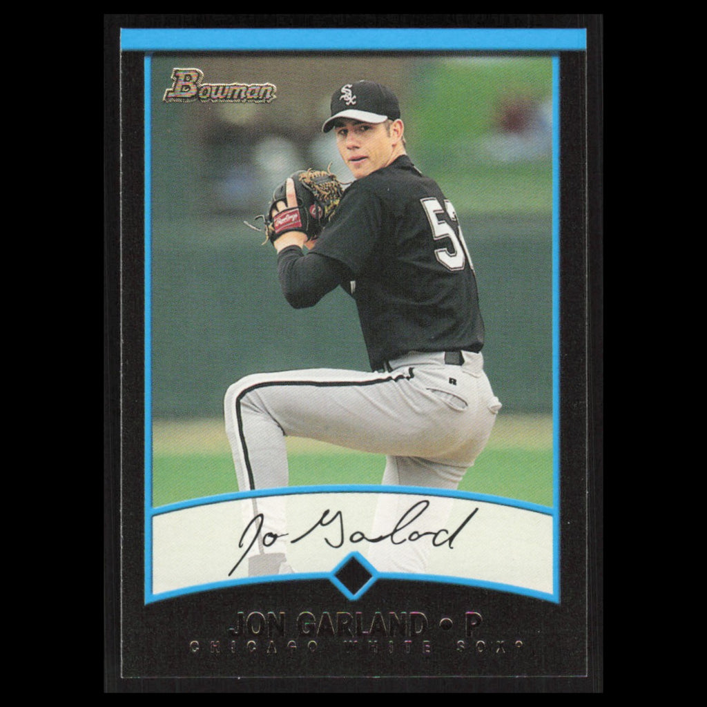 Jon Garland #390 2001 Bowman Chicago White Sox Baseball Card MLB NM