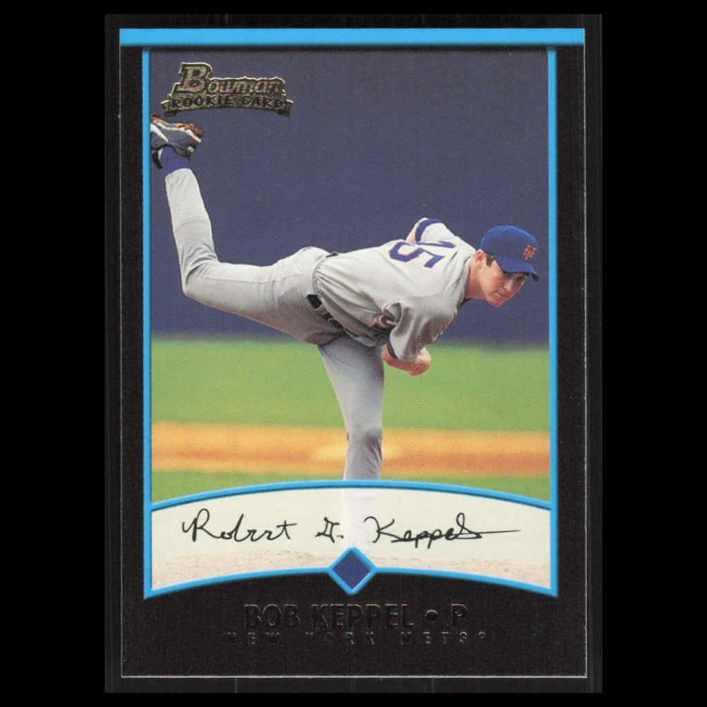 Bob Keppel Rookie #298 2001 Bowman New York Mets Baseball Card MLB NM