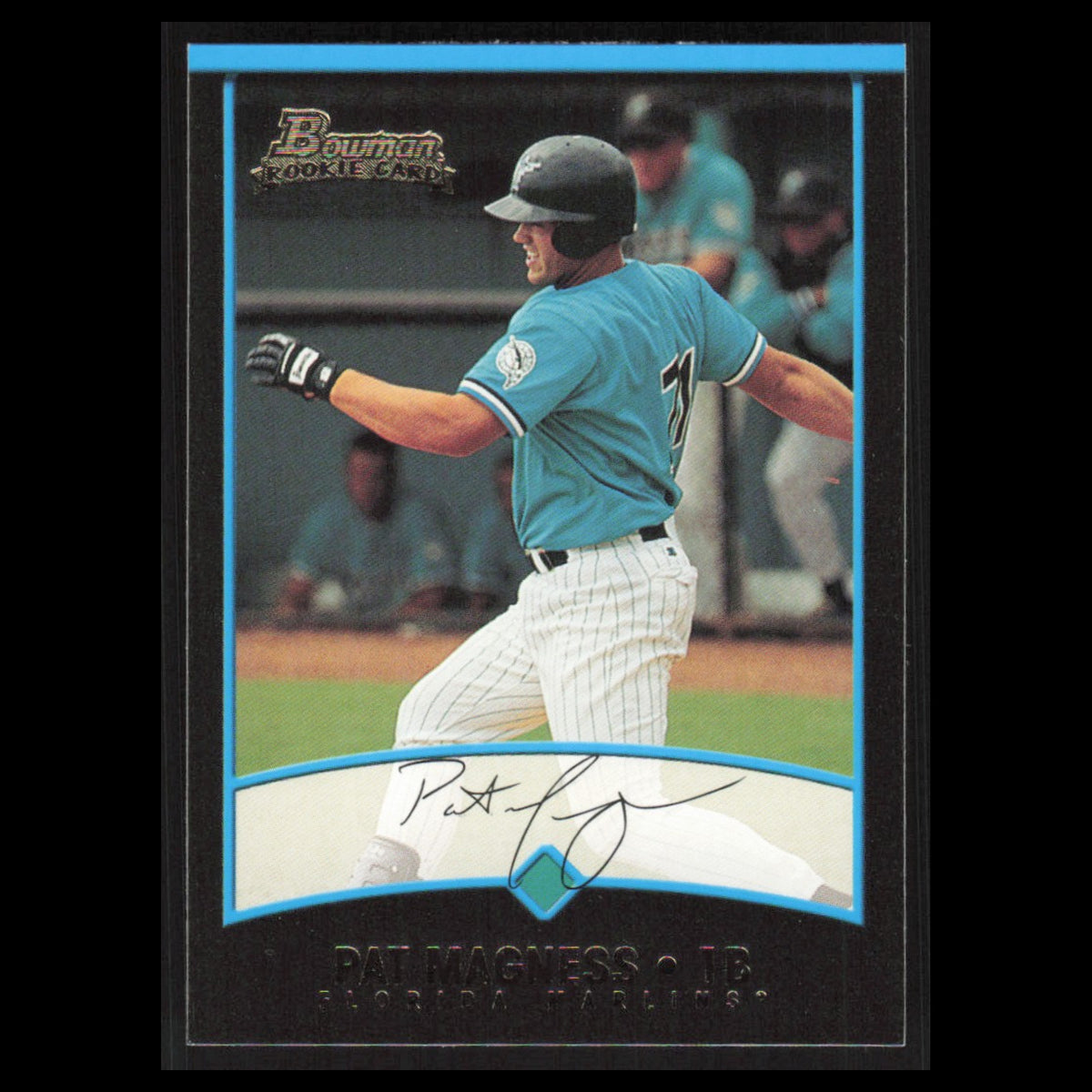 Pat Magness Rookie #339 2001 Bowman Florida Marlins Baseball Card MLB NM