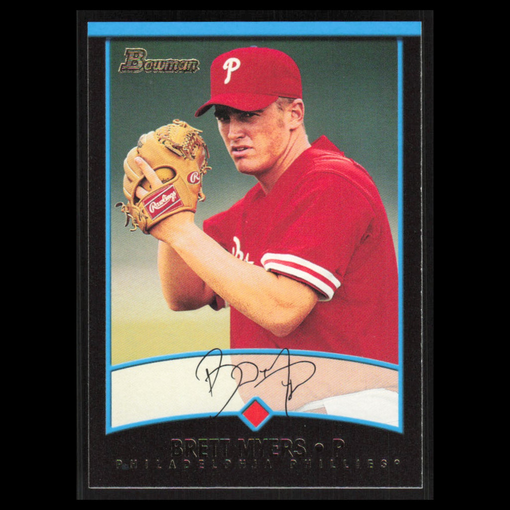 Brett Myers #427 2001 Bowman Philadelphia Phillies Baseball Card MLB NM