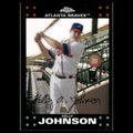 Kelly Johnson #236 2007 Topps Chrome Refractor Atlanta Braves Baseball Card MLB
