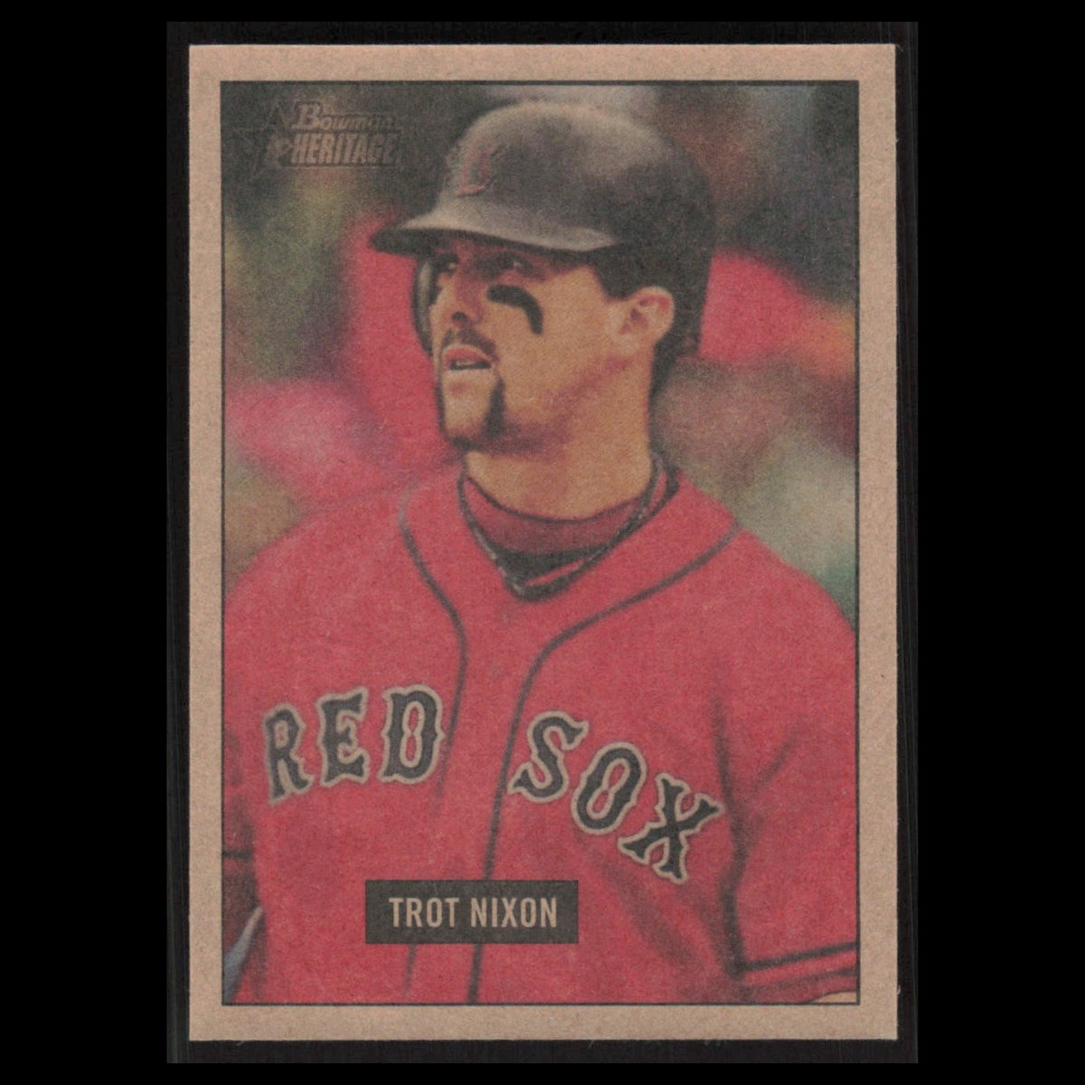 Trot Nixon #129 2005 Bowman Heritage Boston Red Sox Baseball Card MLB NM