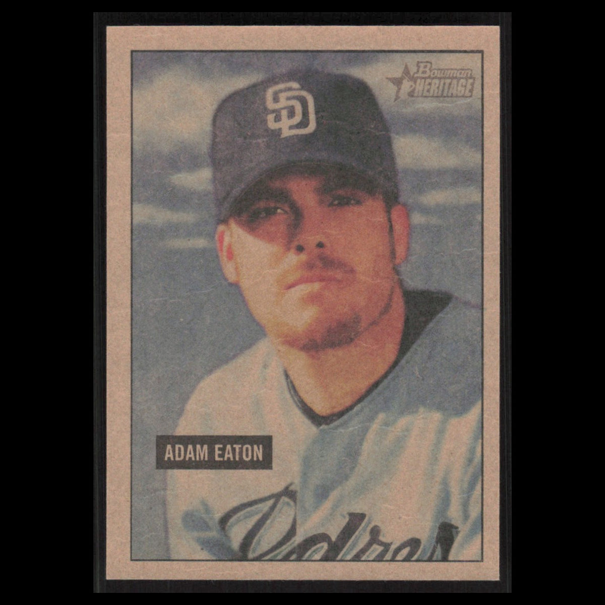 Adam Eaton #191 2005 Bowman Heritage San Diego Padres Baseball Card MLB NM
