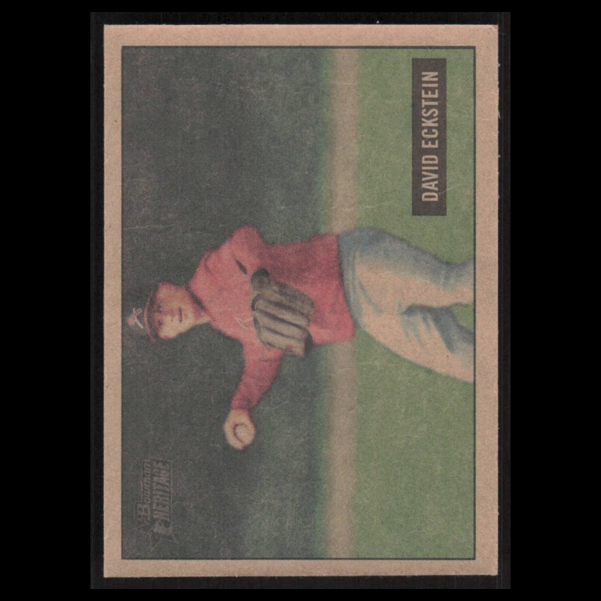 David Eckstein #34 2005 Bowman Heritage St. Louis Cardinals Baseball Card MLB NM