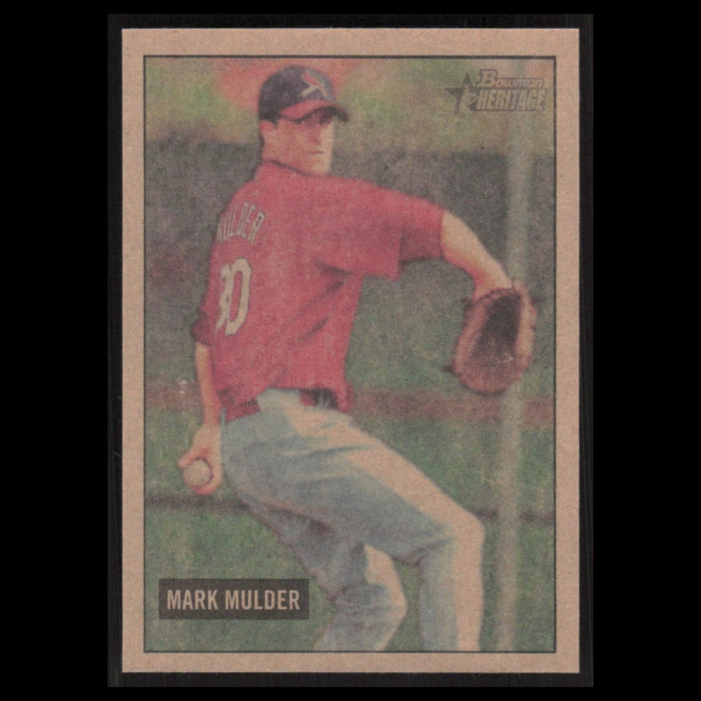 Mark Mulder #86 2005 Bowman Heritage St. Louis Cardinals Baseball Card MLB NM