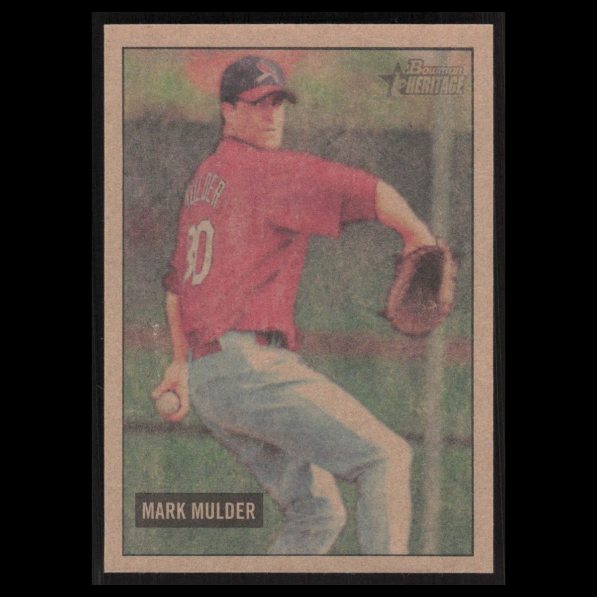 Mark Mulder #86 2005 Bowman Heritage St. Louis Cardinals Baseball Card MLB NM