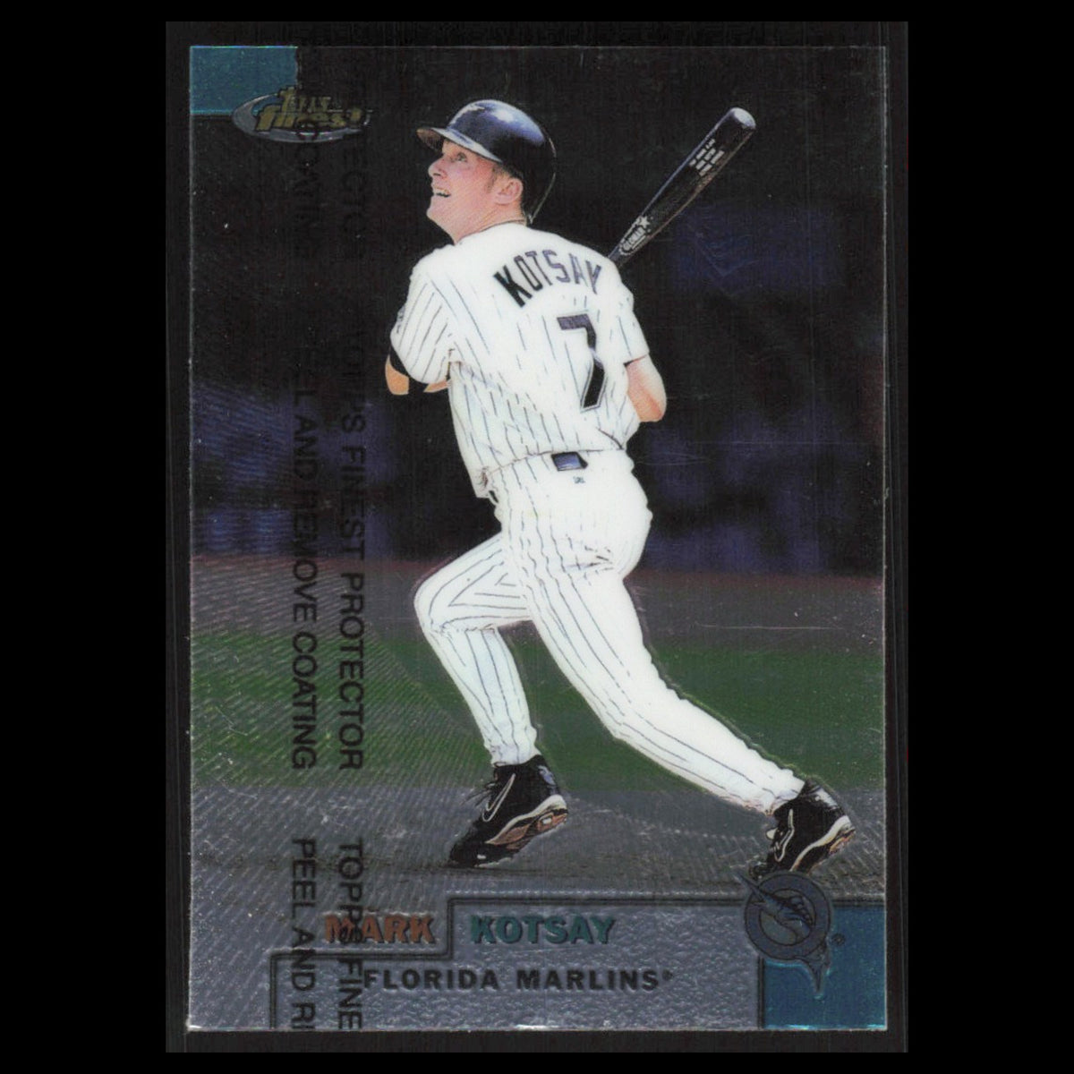 Jeff Brantley #162 1999 Topps Finest w Coating St. Louis Cardinals Baseball Card