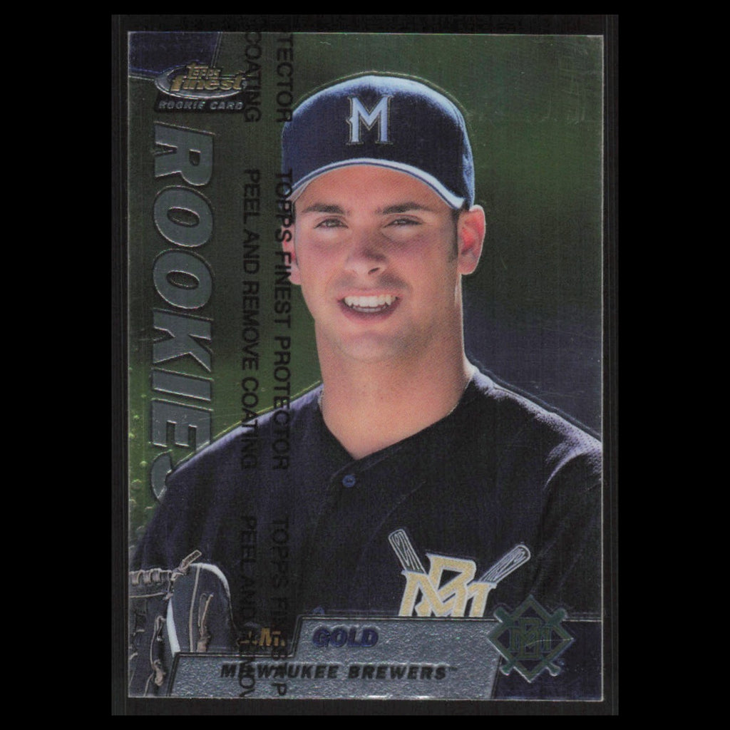 J.M. Gold Rookie #278 1999 Topps Finest w Coating Milwaukee Brewers Baseball MLB