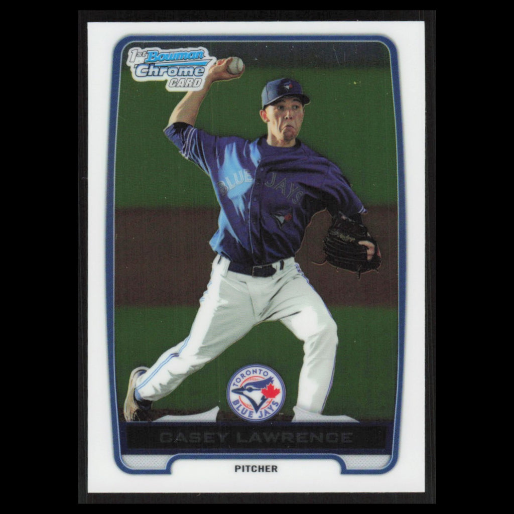 Casey Lawrence #BCP54 2012 Bowman Chrome Prospects Toronto Blue Jays Baseball NM