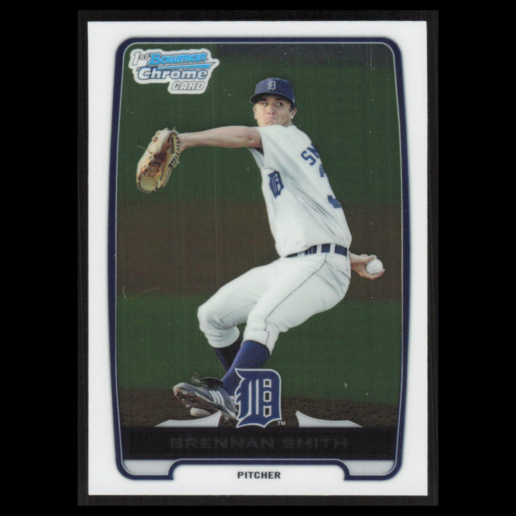 Brennan Smith #BCP50 2012 Bowman Chrome Prospects Detroit Tigers Baseball Card