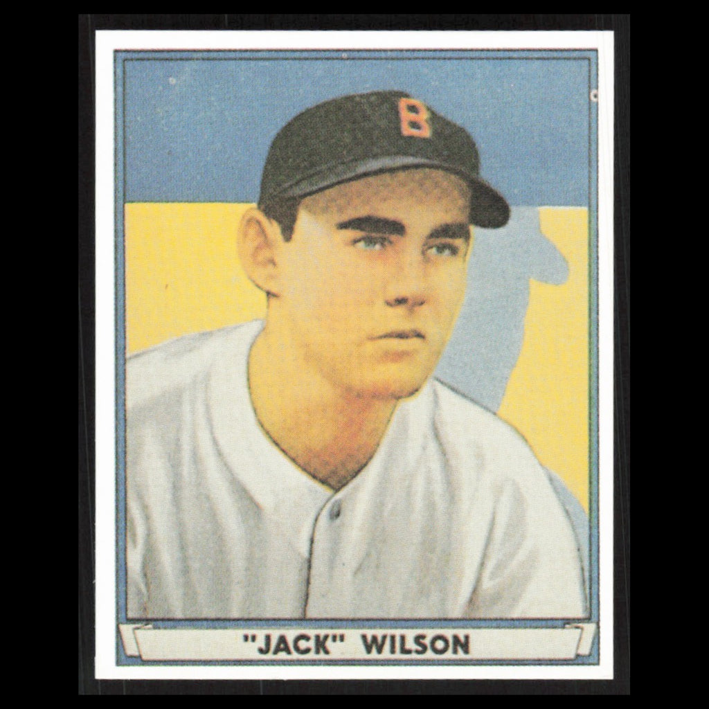 Jack Wilson #29 1977 1941 Play Ball Reprints Boston Red Sox Baseball Card MLB NM