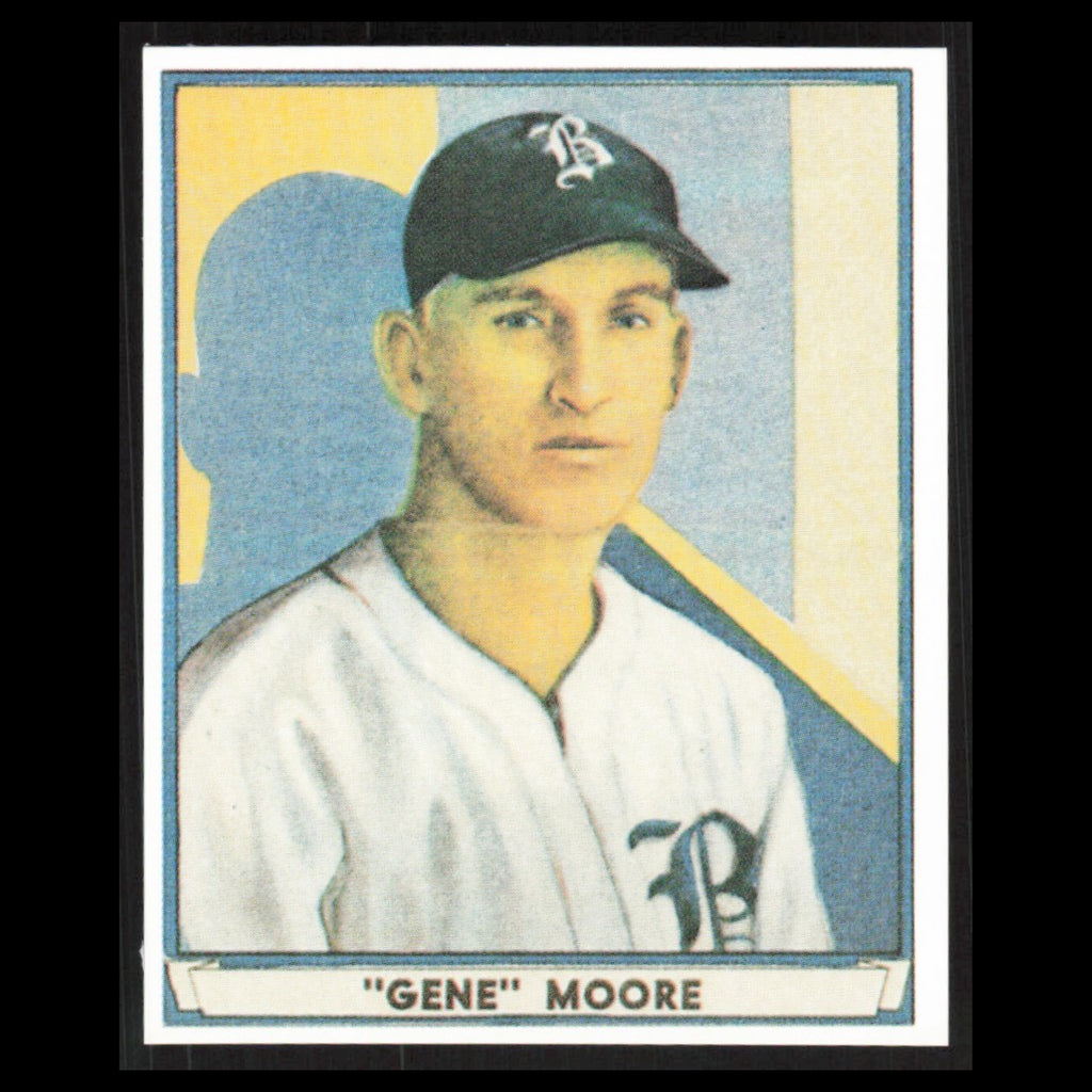 Gene Moore #25 1977 1941 Play Ball Reprints Boston Braves Baseball Card MLB NM