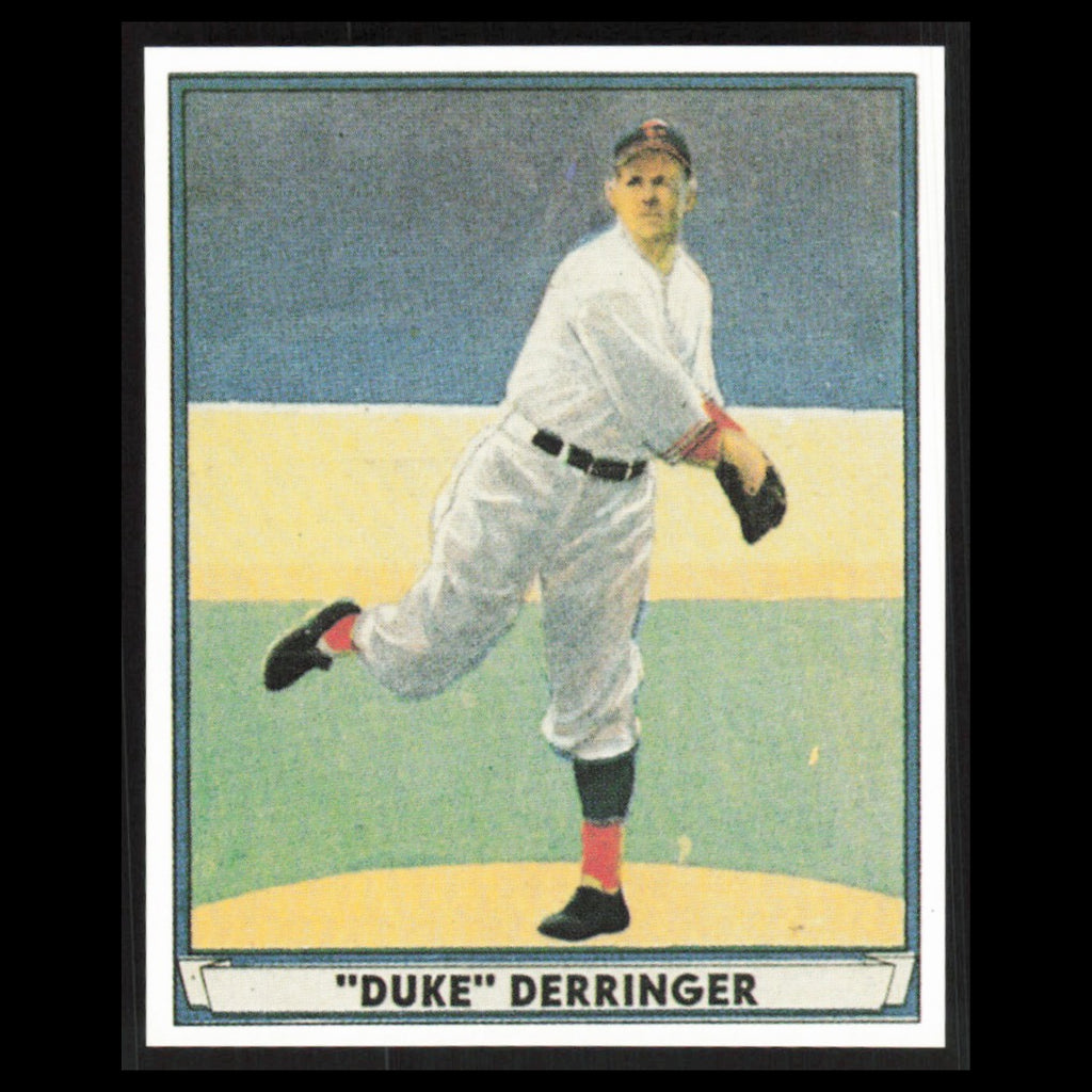 Paul Derringer #4 1977 1941 Play Ball Reprints Cincinnati Reds Baseball Card MLB