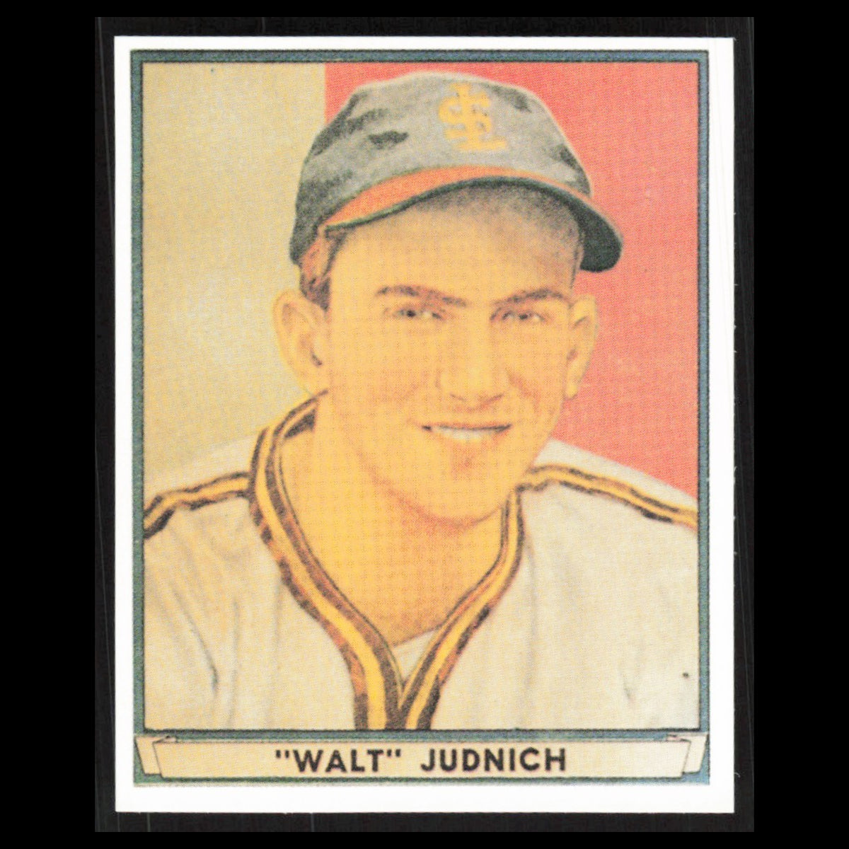 Walt Judnich #67 1977 1941 Play Ball Reprints St. Louis Browns Baseball Card MLB