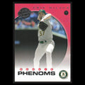 Erik Hiljus Rookie /625 #286 2001 Donruss Class of 2001 Rookie Phenoms Athletics