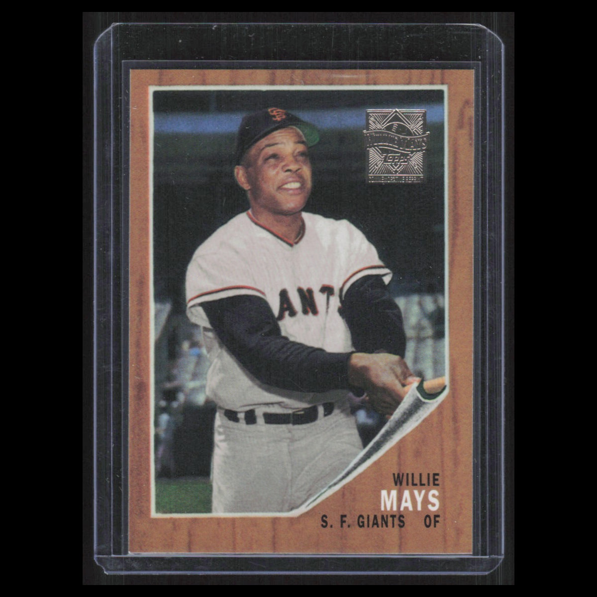 Barry Bonds #300 1996 Topps Willie Mays Reprints San Francisco Giants Baseball