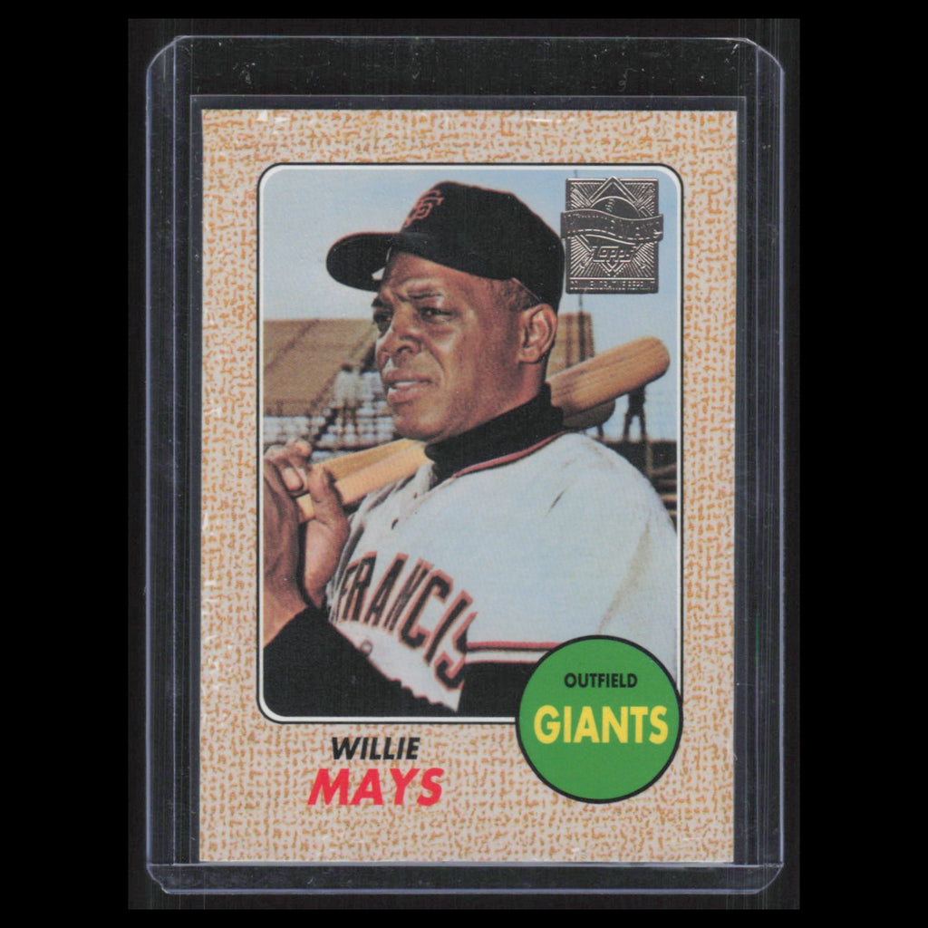 Willie Mays #50 1996 Topps Willie Mays Reprints New York Giants Baseball Card NM