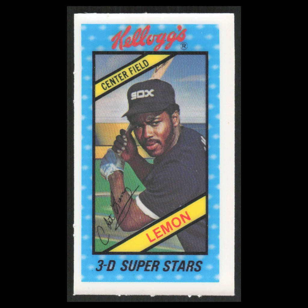 Chester Lemon #46 1980 Kelloggs Chicago White Sox Baseball Card MLB NM