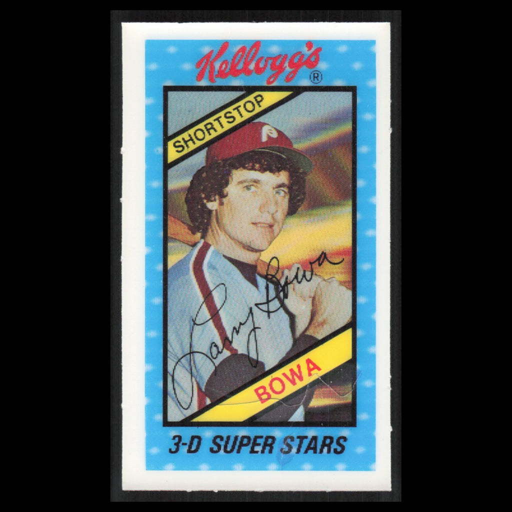 Larry Bowa #39 1980 Kelloggs Philadelphia Phillies Baseball Card MLB NM
