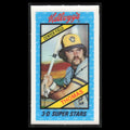 Gorman Thomas #11 1980 Kelloggs Milwaukee Brewers Baseball Card MLB NM