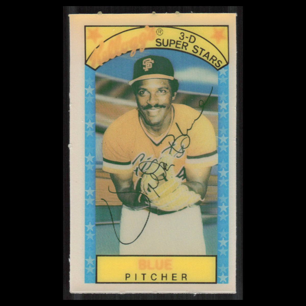 Vida Blue #23 1979 Kelloggs San Francisco Giants Baseball Card MLB NM