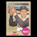 Roy Face #198 1968 Topps Pittsburgh Pirates Baseball Card MLB NM