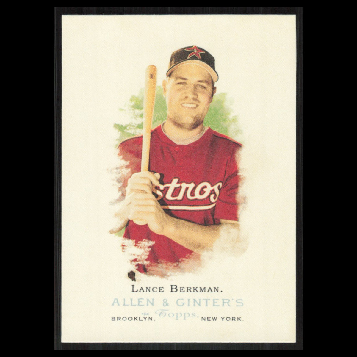 Lance Berkman #188 2006 Topps Allen - Ginter Houston Astros Baseball Card MLB NM